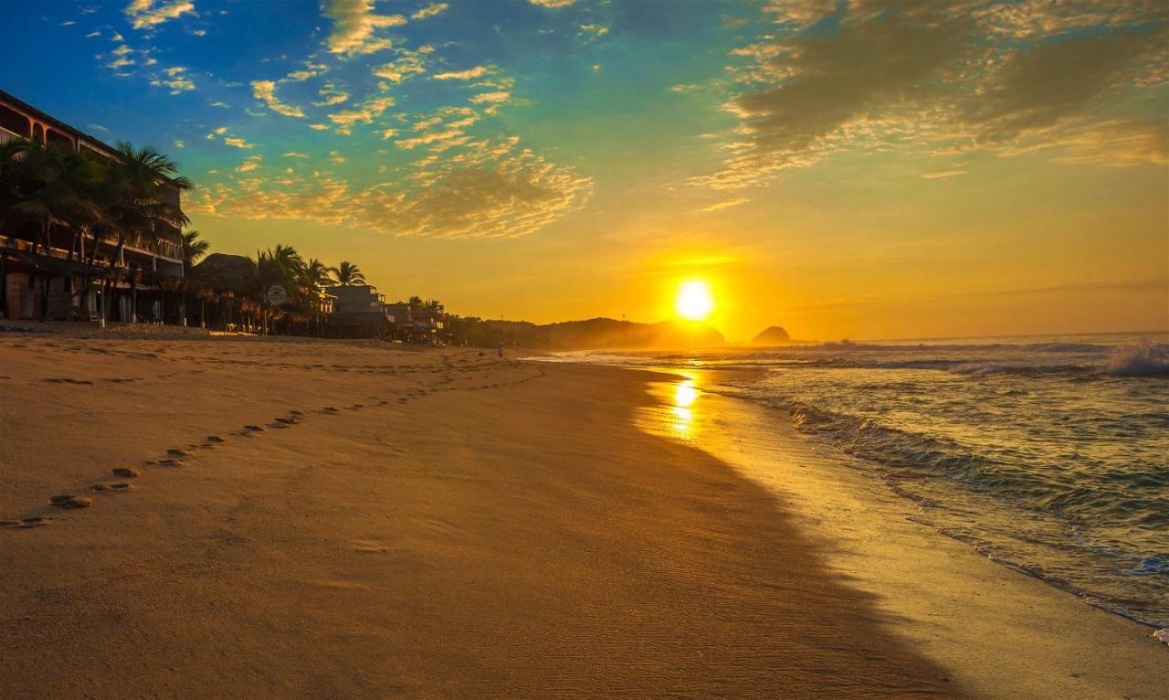 Cabanas Biuzaa Hotel Zipolite Luaran gambar